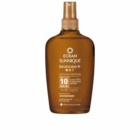 Ecran pihustatav päevitusõli Sunnique Broncea+ SPF10 200ml