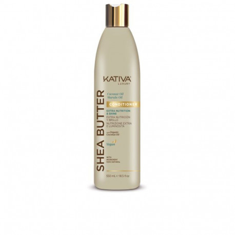 KATIVA SHEA BUTTER coconut & marula oil conditioner 550 ml