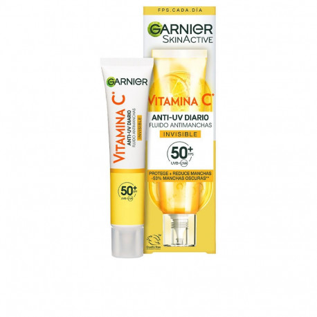 GARNIER VITAMINA C fluido antimanchas SPF50+ #invisible 40 ml