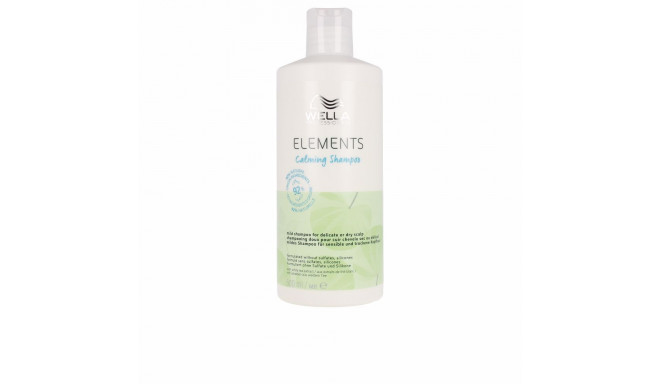 WELLA PROFESSIONALS ELEMENTS Champú natural Calmante para cuero cabelludo seco o delicado 500 ml