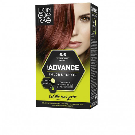 LLONGUERAS COLOR ADVANCE #6,6-caoba rojo intenso 1 u