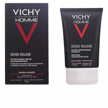 Vichy raseerimisjärgne palsam Homme Sensi Baume rahustav tundlikule nahale 75ml