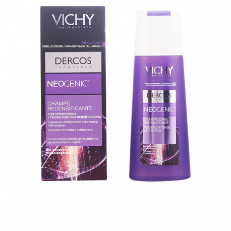 VICHY DERCOS TECHNIQUE NEOGENIC champú redensificante efecto volumen instantáneo y duradero 200 ml