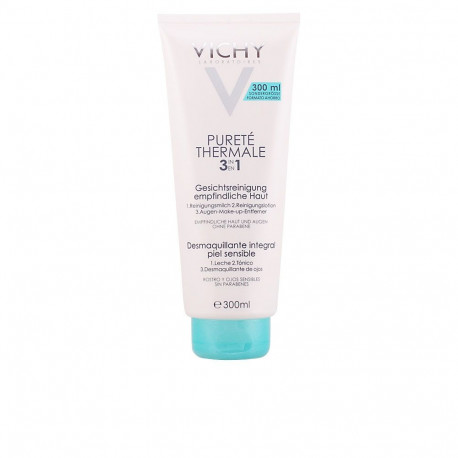VICHY PURETÉ THERMALE desmaquillante Integral 3 en 1: leche limpiadora + tónico + desmaquillante 200