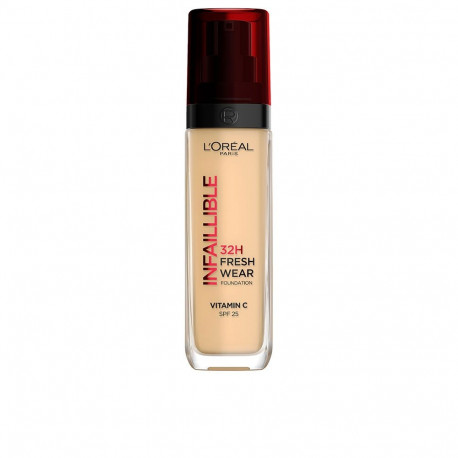 L'ORÉAL PARIS INFAILLIBLE 32h maquillaje fresh wear SPF25 #130-beige peau 30 ml