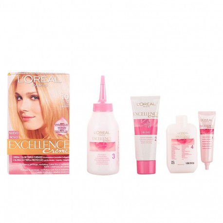 L'ORÉAL PARIS juuksevärv EXCELLENCE Creme #10 192ml, väga hele blond