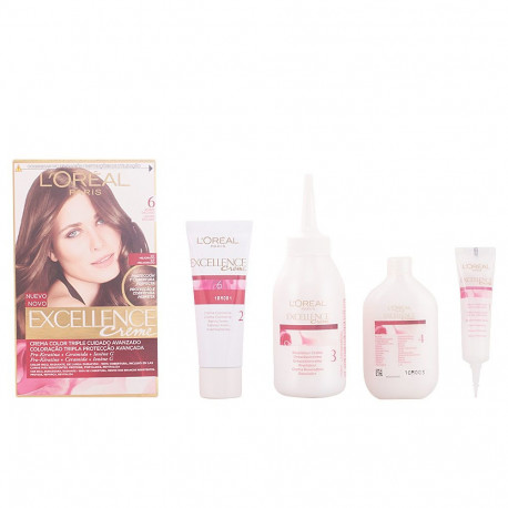 L'Oréal Paris juuksevärv Excellence #6 192ml, tume blond