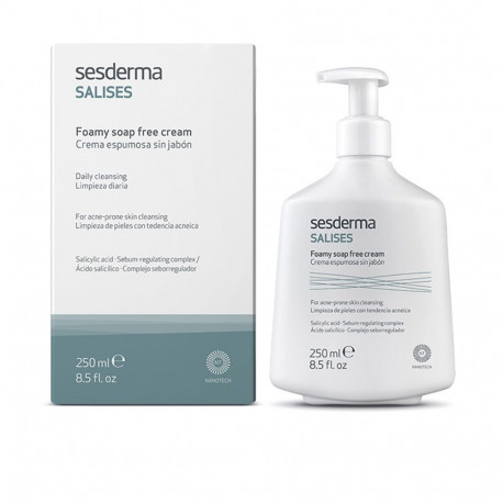 SESDERMA SALISES crema espumosa sin jabón 250 ml