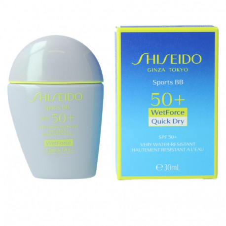 Shiseido BB-kreem Sun Care Sports 30ml, keskmiselt tume
