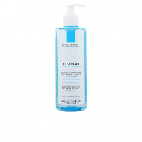 La Roche Posay puhastav geel Effaclar +M rasusele ja aknele kalduvale nahale 400ml