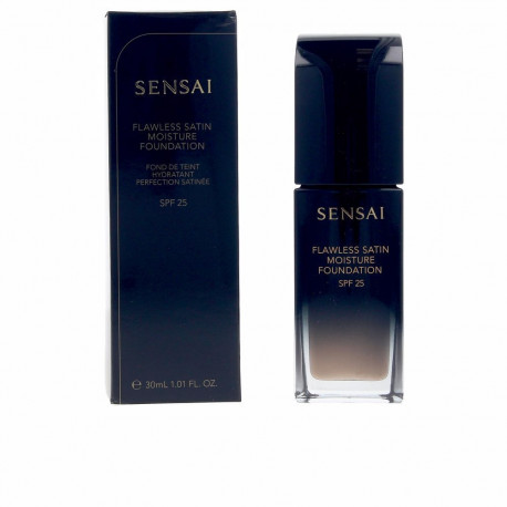 SENSAI Base de maquillaje hidratante FLAWLESS SATIN #FS203-Beige neutro 30 ml