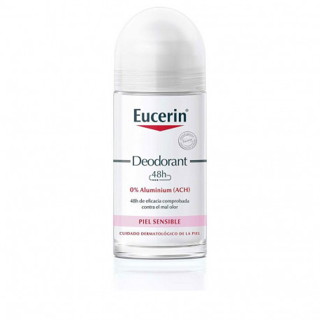EUCERIN 0% ALUMINIO desodorante roll-on 50 ml
