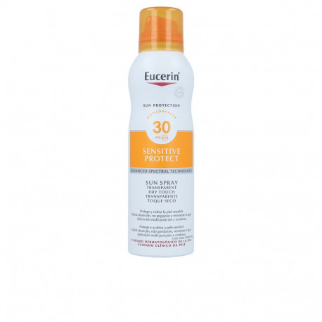 EUCERIN SUN SENSITIVE PROTECT spray transparent dry touch SPF30 200 ml