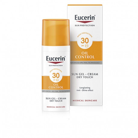 Eucerin päikesekaitse geel-kreem Oil Dry Touch SPF30 50ml
