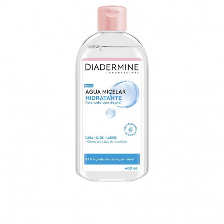 DIADERMINE AGUA MICELAR HIDRATANTE cara-ojos-labios 400 ml