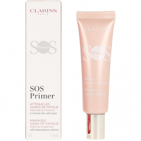 Clarins meigialuskreem SOS Primer #01 30ml, roosa