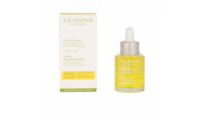 Clarins näoõli Lotus 30ml seganahale ja laienenud pooridele