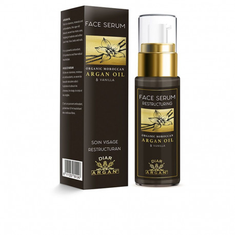 DIAR ARGAN taastav näoseerum puhta argaaniaõli ja vaniljega 30ml