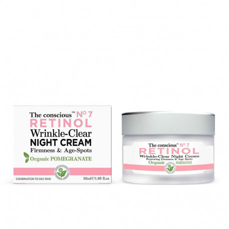 THE CONSCIOUS™ RETINOL wrinkle-clear night cream organic pomegranate 50 ml