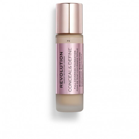 Revolution Makeup jumestuskreem Conceal & Define täielikult kattev, #F9
