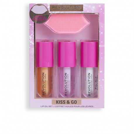 Revolution Makeup meigikomplekt Kiss & Go, 4-osaline