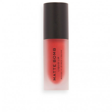 REVOLUTION MAKE UP MATTE BOMB liquid lip #lure red