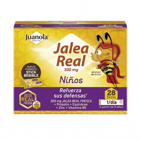 JUANOLA JALEA REAL NIÑOS sticks 28 u