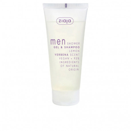 ZIAJA MEN gel de ducha y champú lemon verbena 200 ml
