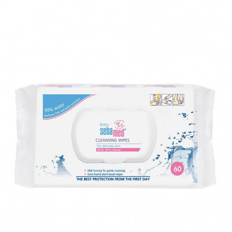 Sebamed Baby puhastuslapid 60tk