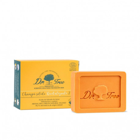 DR. TREE CHAMPÚ SÓLIDO revitalizante 2 en 1 75 gr