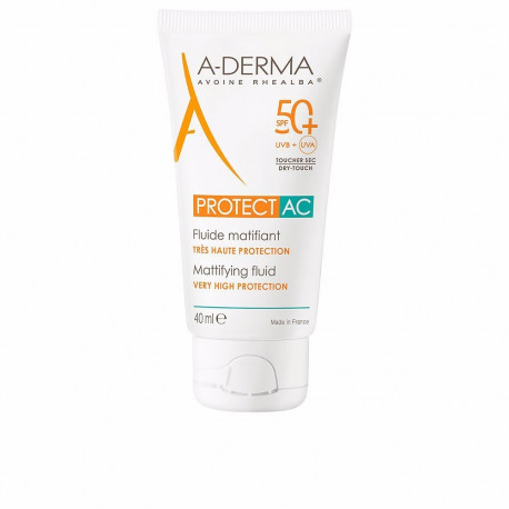 A-DERMA matistav kreem Protect AC SPF50+ 40ml