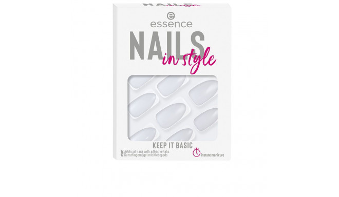 ESSENCE NAILS IN STYLE uñas artificiales #15-keep it basic 12 u