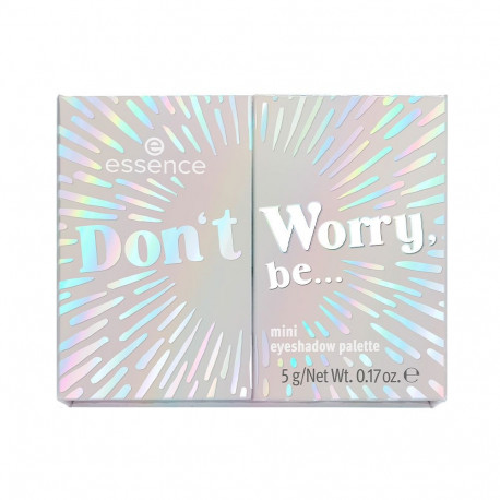 ESSENCE DON'T WORRY, BE… minipaleta de sombras de ojos #multi-color