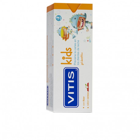 VITIS KIDS gel dentífrico con flúor #Cereza 50 ml