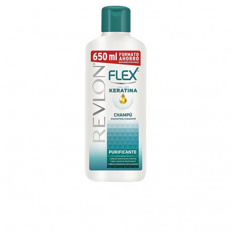 REVLON MASS MARKET FLEX KERATIN purificante cabello graso champú 650 ml