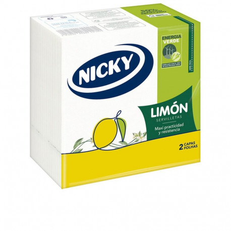 NICKY LIMÓN servilletas 33x33 2 capas 65 u