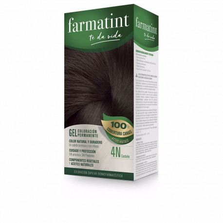 Farmatint püsivärv-geel #4n 5tk, kastanpruun