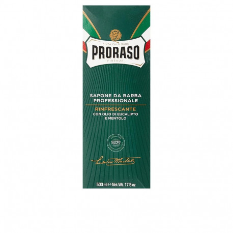 PRORASO PROFESIONAL crema de afeitado eucalipto-mentol 500 ml