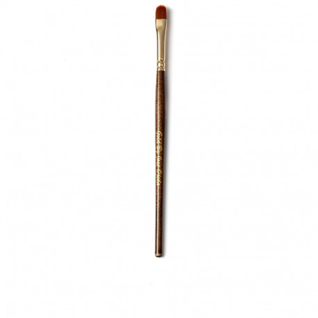 Gold by Jose Ojeda pintsel väike sünteetiline keelekujuline 1pz, šokolaad