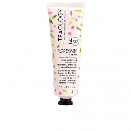TEAOLOGY BLACK ROSE TEA hand and nail cream 75 ml