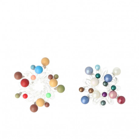 INCA GOMAS CABLE DE TELÉFONO bolitas mate y brillo 2 u