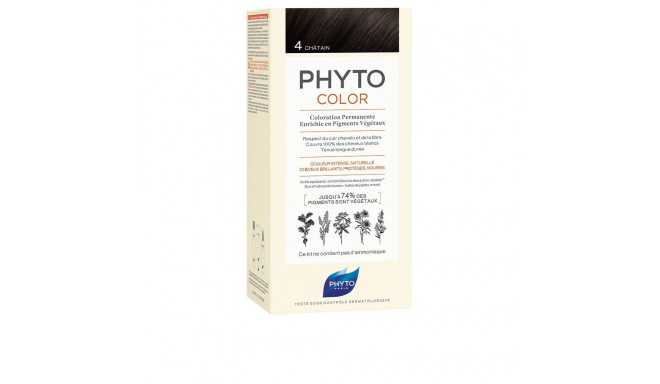 Phytocolor juuksevärv #4 4tk, pruun