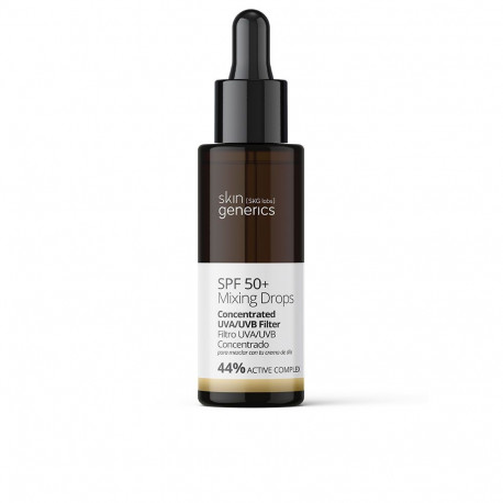 SKIN GENERICS segatavad tilgad UVA/UVB-filtri kontsentraat SPF50+ 30ml