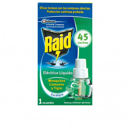 Raid sääsetõrje täitepakend eukalüpt 45 ööd