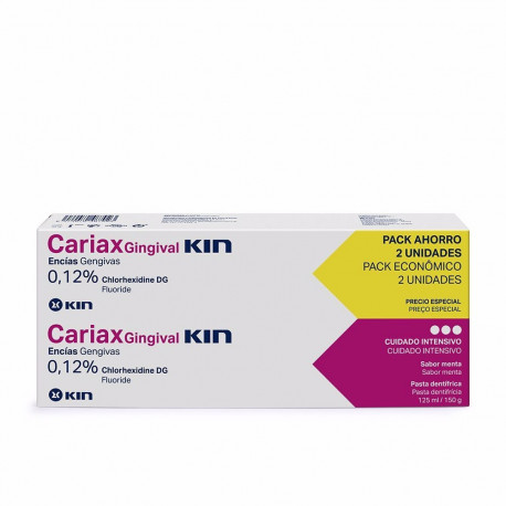 KIN hambapasta CARIAX GINGIVAL komplekt 2x125ml