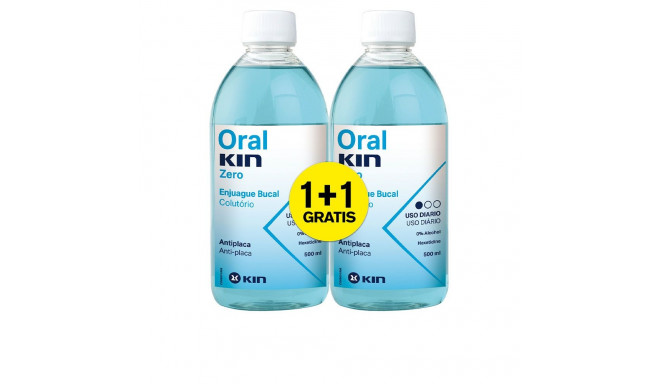 ORALKIN ZERO ENJUAGUE BUCAL lote 2 pz