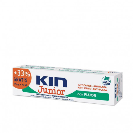 KIN hambapasta JUNIOR kaariesevastane mahe münt 75+25ml