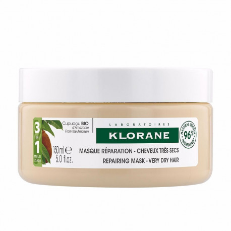 KLORANE AL CUPUAÇU BIO mascarilla reparadora para cabello muy seco 150 ml