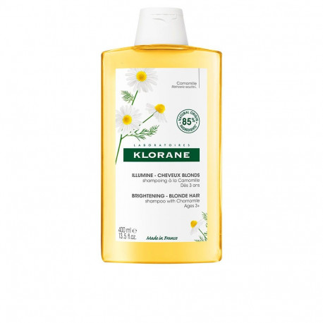 KLORANE A LA CAMOMILA champú iluminador reflejos rubios 400 ml
