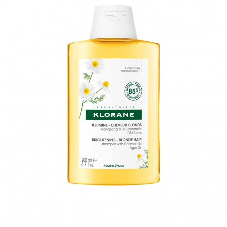 KLORANE A LA CAMOMILA champú iluminador reflejos rubios 200 ml